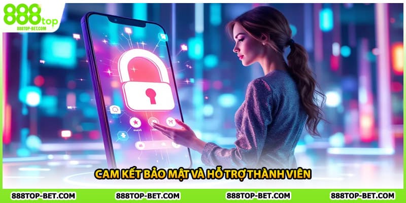 Cam kết bảo mật và hỗ trợ thành viên